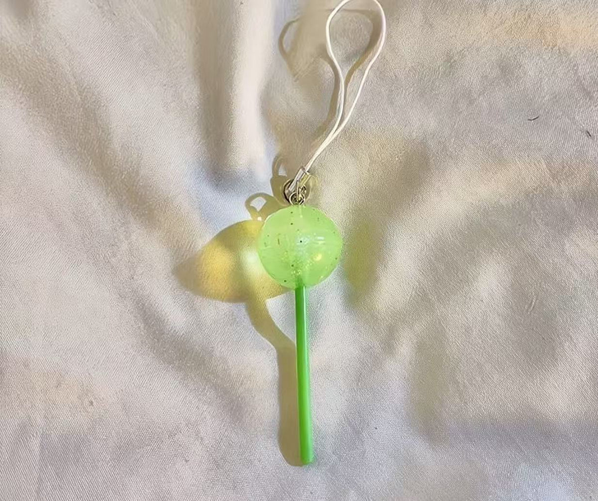 Novelty lollipop charm